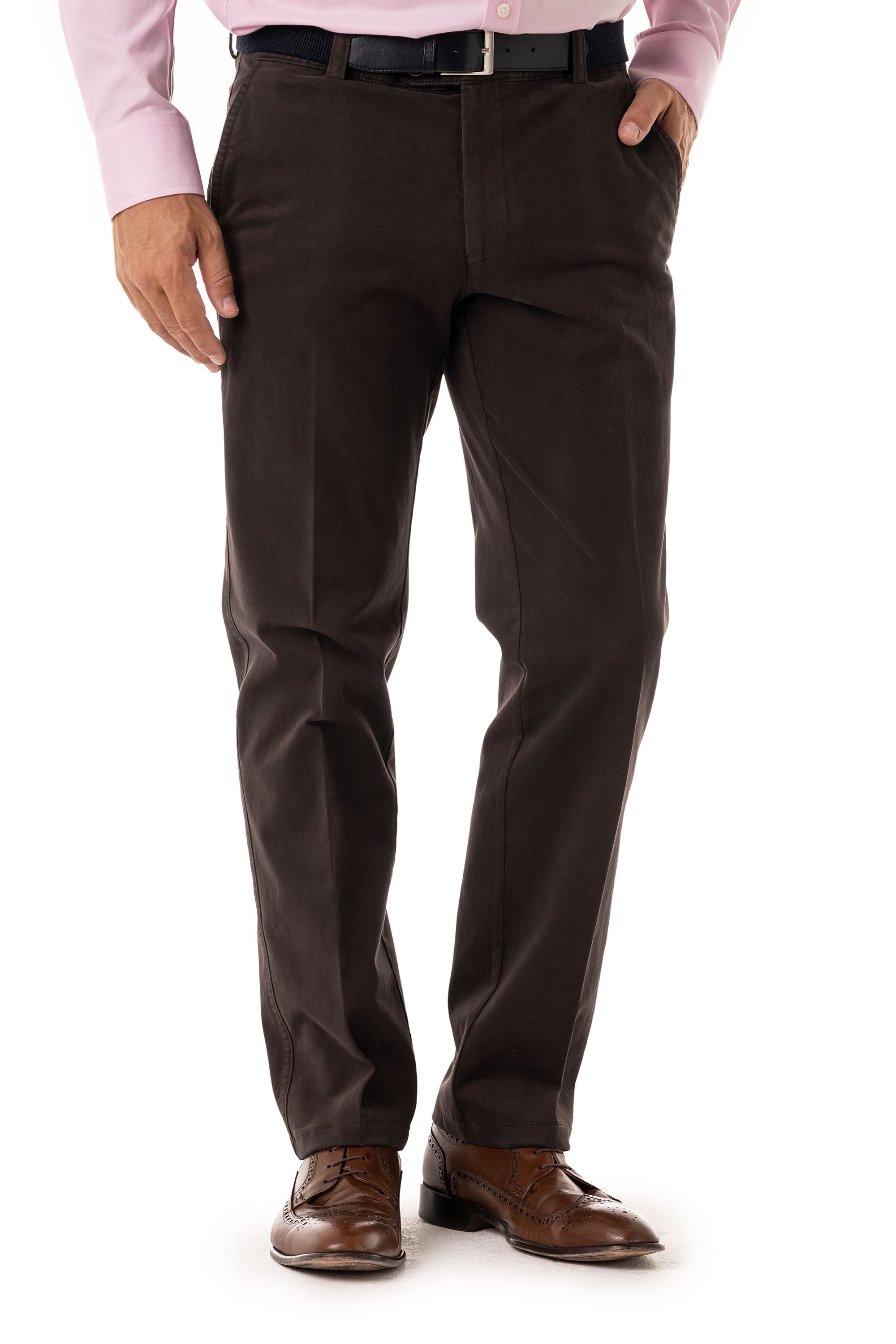 Cologne Stretch Cavalry Twill Trousers