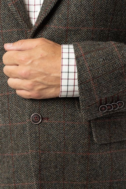 Reigate Royal Stewart Pure Wool Overcheck Jacket