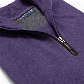 Norfolk Grape Cotton Jumper