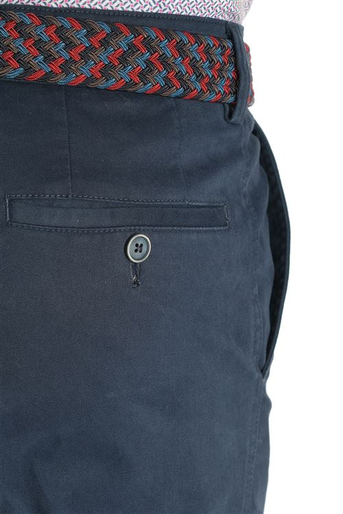 Ladbrook Autumn Stretch Cotton Navy Chino Trouser